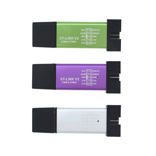 Chính Hãng VOKTTA ST-Link V2 Stlink Mini STM8 Mới Mô Phỏng STM32 STLINK, Tải Xuống Lập Trình Có Nắp Đậy