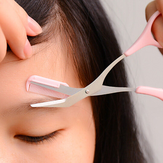 Eyebrow Cutter Comb, Eyelash Cutter Makeup Tool