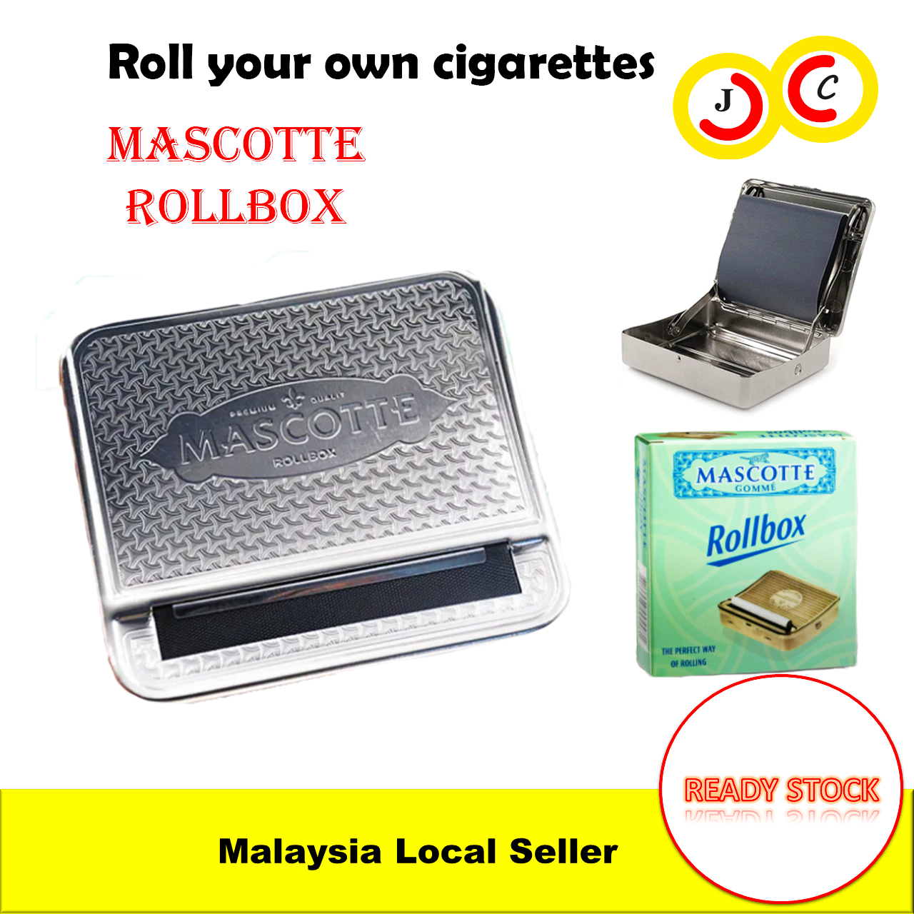 Mascotte Rollbox Gizeh RollBox 70mm 79mm 110mm Adjustable from 8mm to