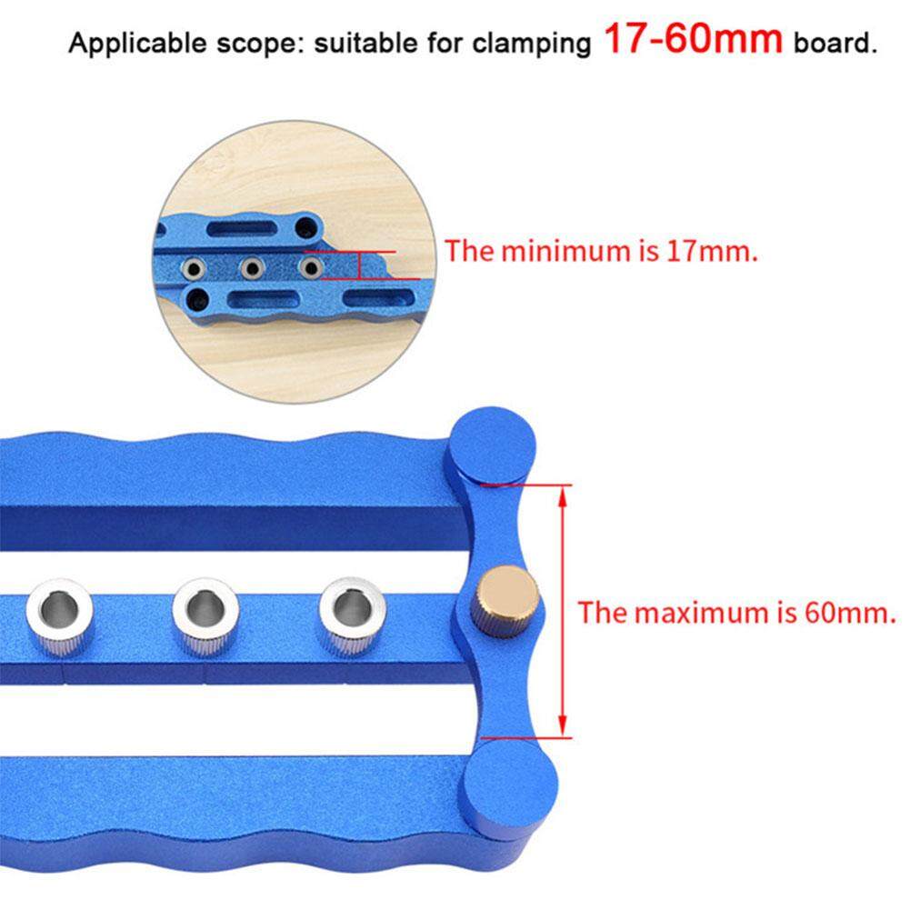 Tự Centering Với Quy Mô Doweling Jig Dụng Cụ Làm Rau Cau Lỗ Puncher Thiết Bị Định Vị