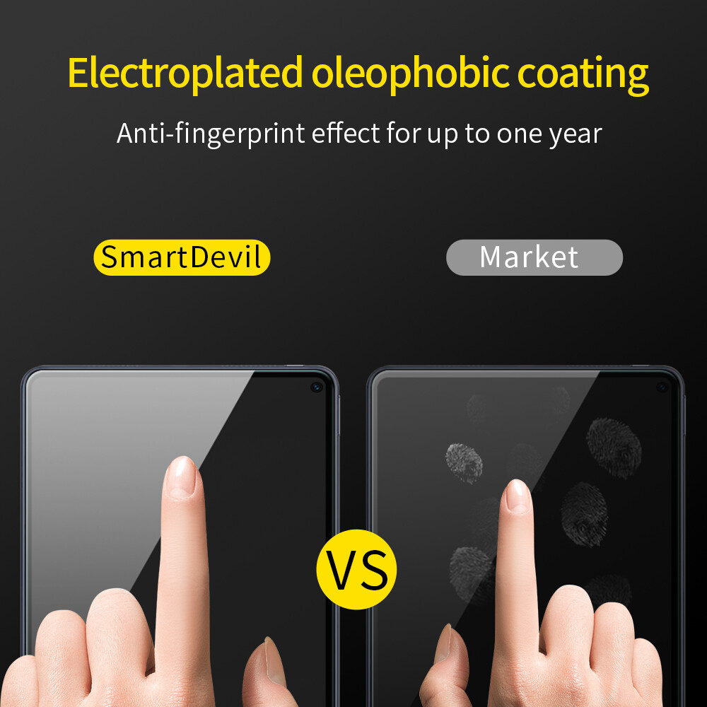 SmartDevil miếng bảo vệ màn hình cho Huawei MatePad Pro Matepad Pro 11 MatePad Air 11.5 inch Matepad 11 MatePad Pro 12.6 Inch MatePad 10.4 / 10.8 / 12.2 / 11.5 Inch Màn hình bọc hoàn toàn rõ ràng chống Bluelight miếng dán film thủy tinh