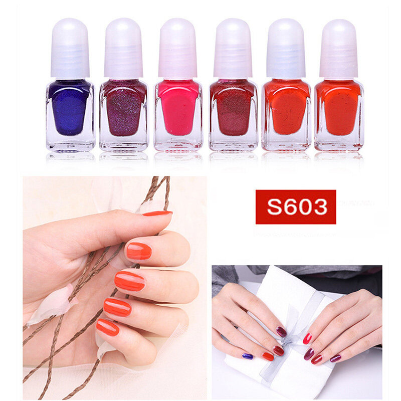 6 Cái/bộ Có Thể Bóc Sơn Móng Tay An Toàn Và Sức Khỏe, Trẻ Em Có Thể Sử Dụng Sơn Móng Tay N025 giá rẻ