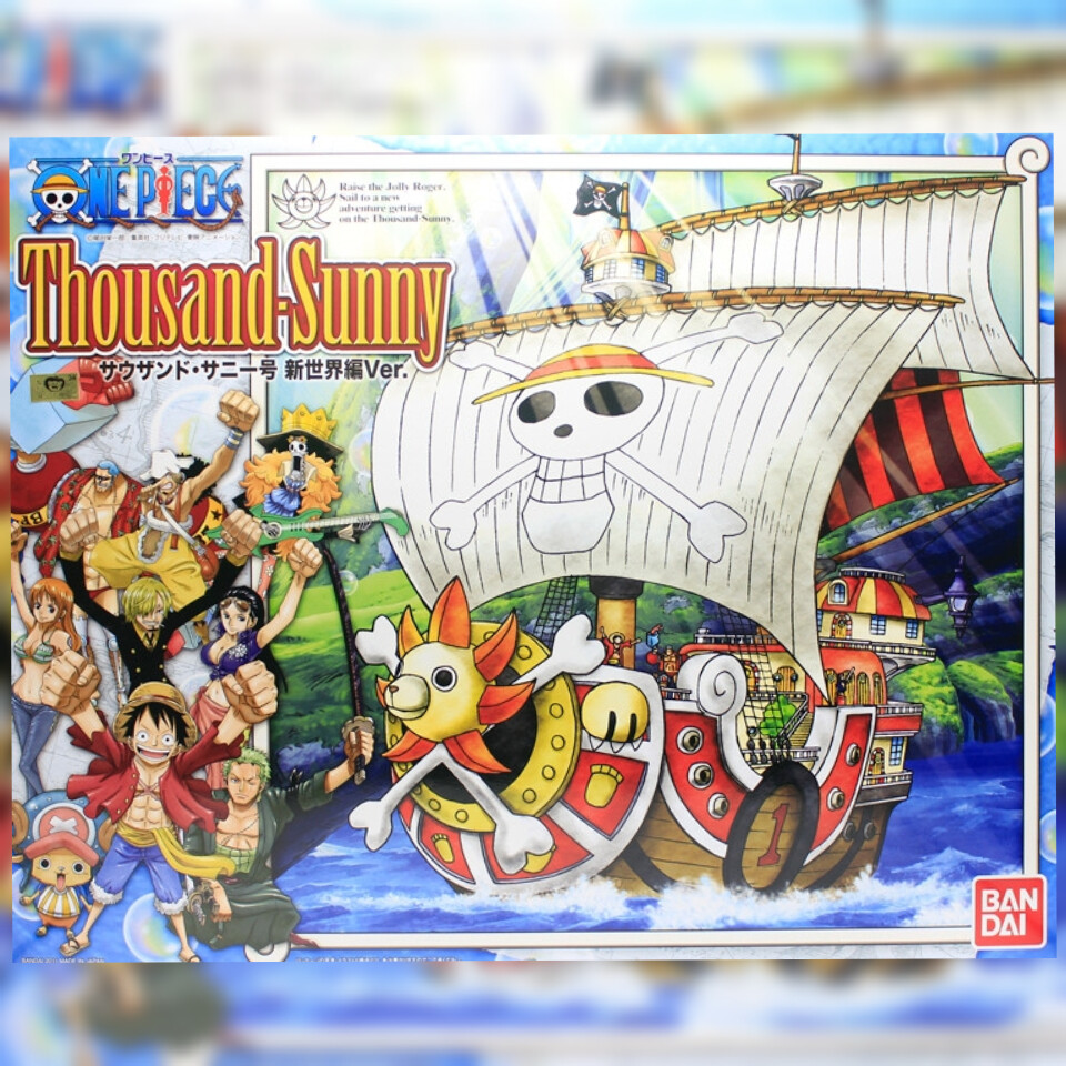 One Piece Action Figure 海贼王模型 Bandai Original Big Pirate Ship 万代正版大号海贼船 Lazada