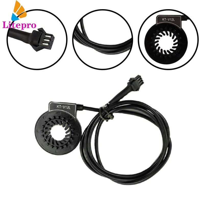 Kt-v12 Speed Sensor Sm Connector High Sensitivity Stable Signal Easy Assembling For Ebike Electric Bike