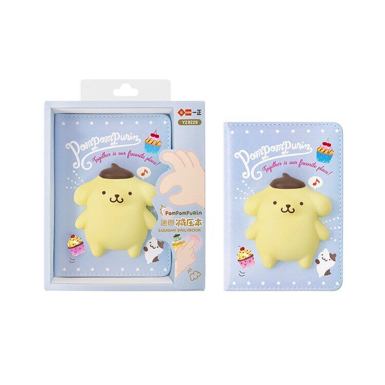 Máy tính xách tay Kawaii Sanrio Mini Giải nén máy tính xách tay dễ thương sáng tạo màu trang giải nén Sổ tay máy tính xách tay cho biethday Quà Tặng