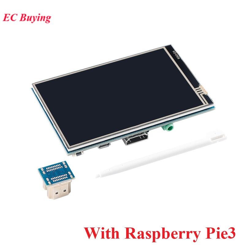4 inch hd hdmi usb lcd touch screen 4" display module 800*480 tft ips driver nt35510 for raspberry pi 3rd 4th 2 3 b/b+/3b+/4b