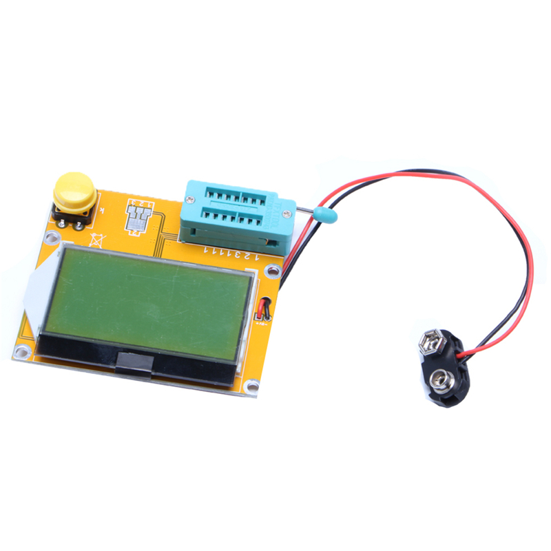 Hot Bán LCR-T4 Transistor Tester Máy Đo Điện Trở ESR LCR Triode Diode MOS PNP NPN