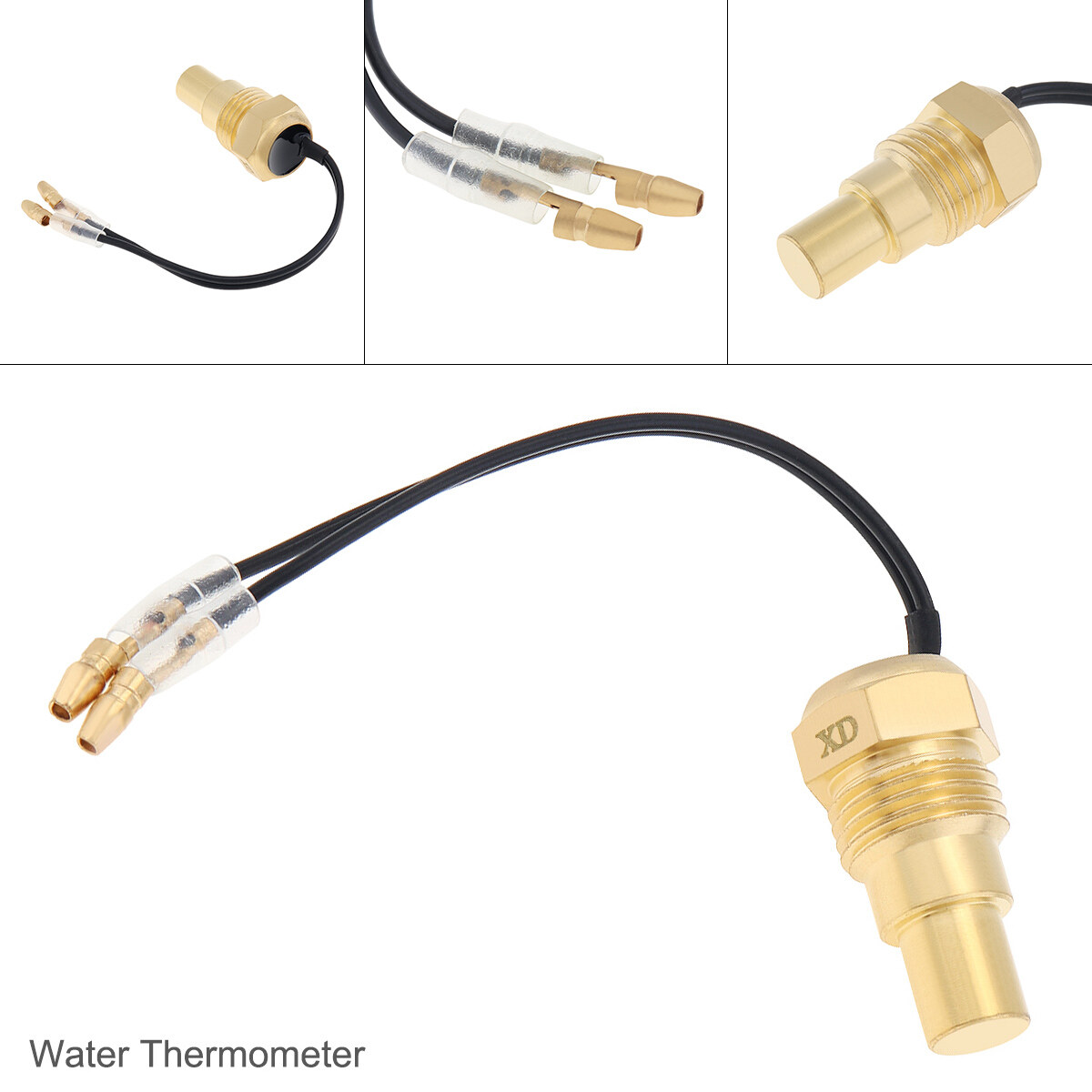 12v/24v water temp sensor universal car temperature sensor 50k head plug for 16mm car truck gauge