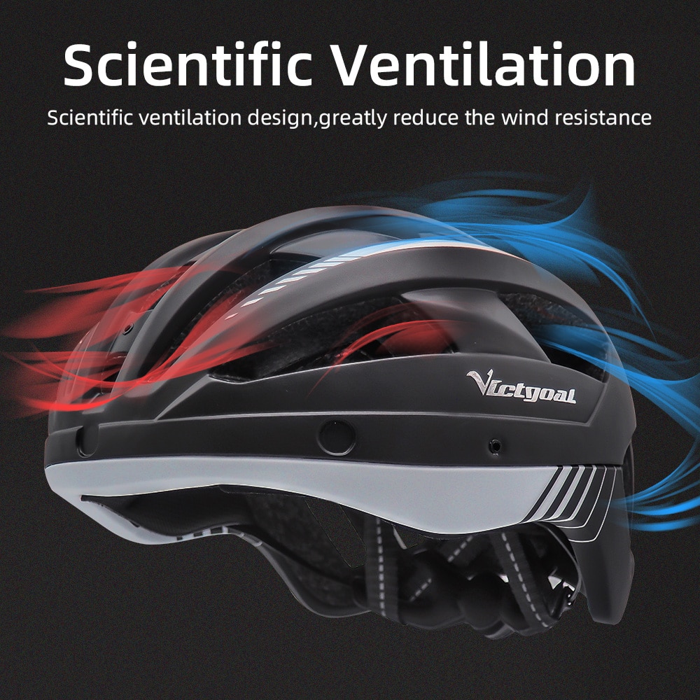 VICTGOAL MTB LED Bicycle Helmet USB 