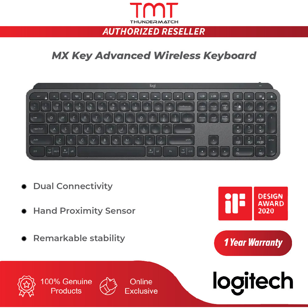 Logitech Mx Key Advanced Wireless Keyboard Lazada 9999