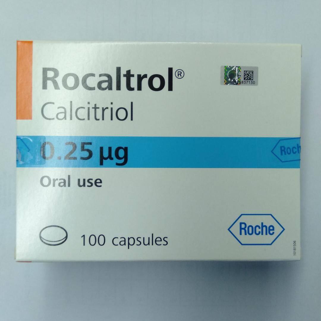 Rocaltrol Calcitriol 0 25mcg 100s Box Exp 04 23 Lazada