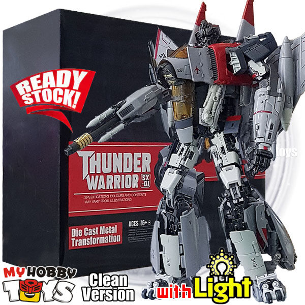 Thunder Warrior SX-01 合金 拡大版 30cm 変形ロボット Mechanical Alliance SX-01 Thunder Warrior : from.おもちゃ部屋
