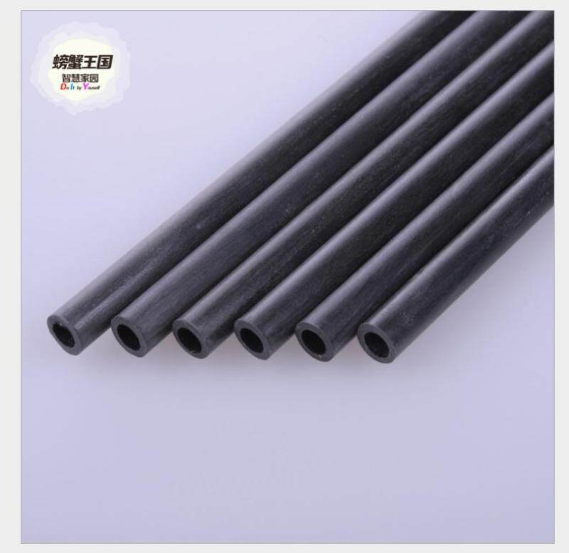 10 cái/bộ 200mm Vòng Sợi Carbon Ống Nguyên Chất Carbon Rỗng Ống Cuộn Bọc Matt Bề Mặt cho RC Máy Bay TỰ LÀM dụng cụ-Số 8