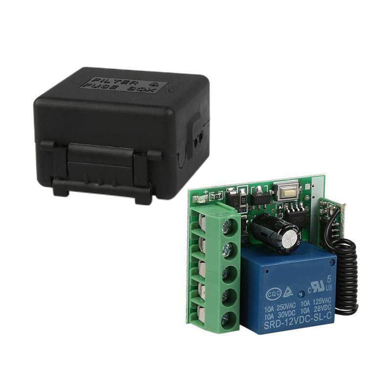 DC 12V 1CH 433MHz Universal Wireless Remote Control Switch RF Relay Receiver 433 MHz Transmitter Button Module Diy Kit