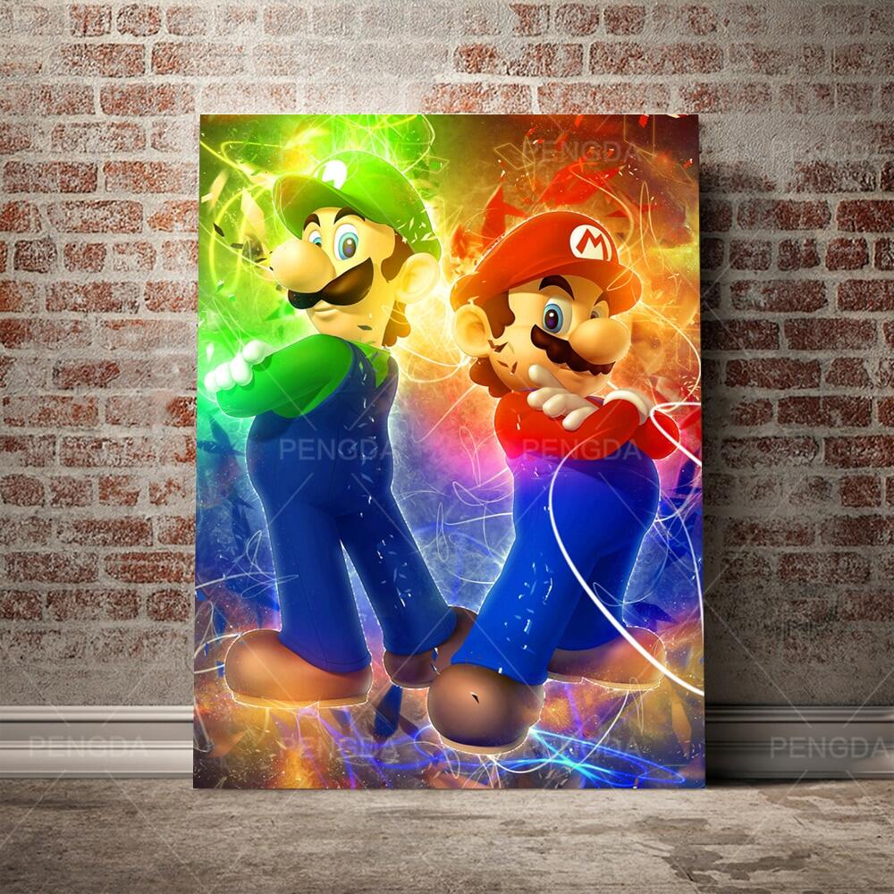 online shopping Super Mario Framed Wall Art