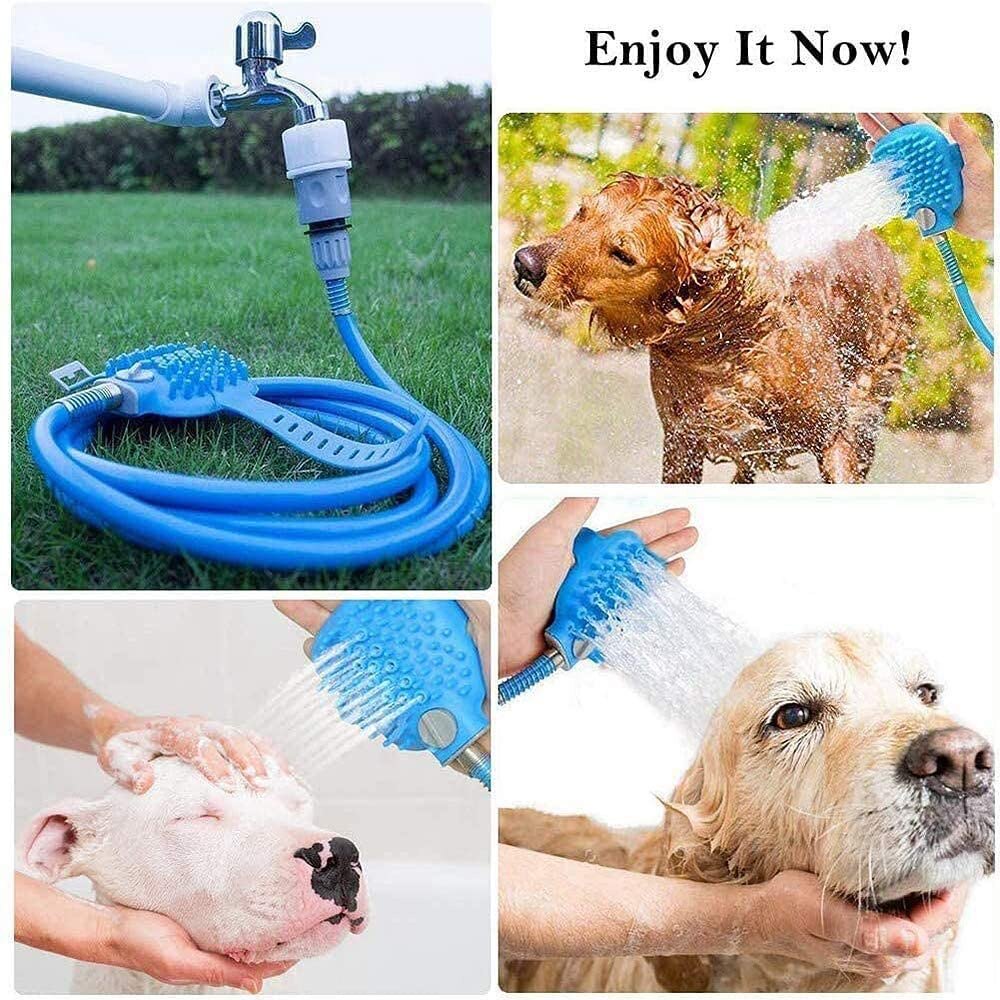 Hateli Pet Đa-Chức Năng tắm cho thú cưng dụng cụ tắm Làm Sạch Rửa Tắm Vòi Phun Mèo Phụ kiện cho thú cưng