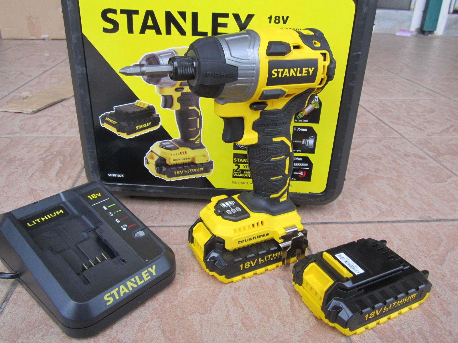 Stanley 18V Li-ion Cordless Brushless 