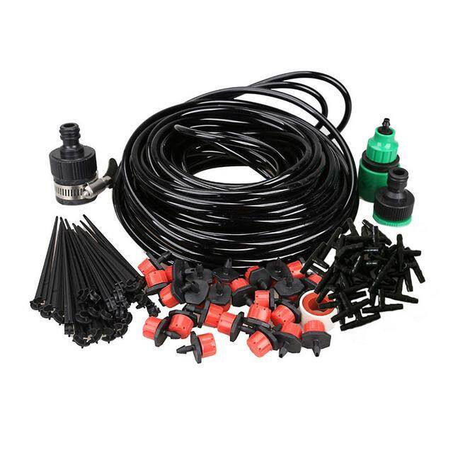 10/15/20m DIY Drip Irrigation System Automatic Watering Garden Hose Micro Drip Watering Irrigation Kits with Adjustable Drippers ELEGANT