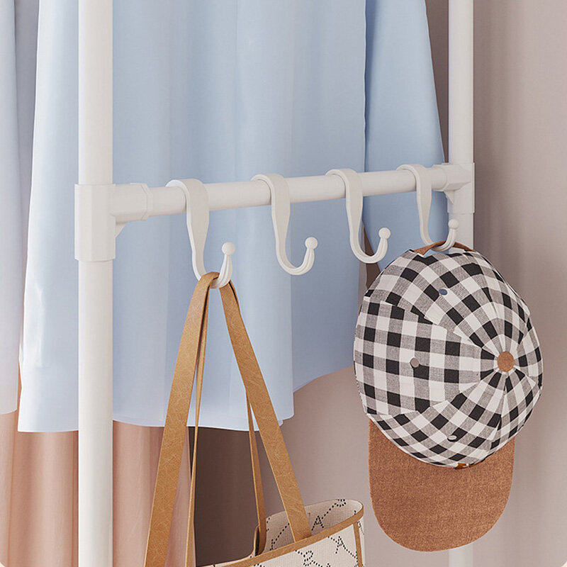 KS Simple coat rack Simple modern wardrobe Home bedroom rack