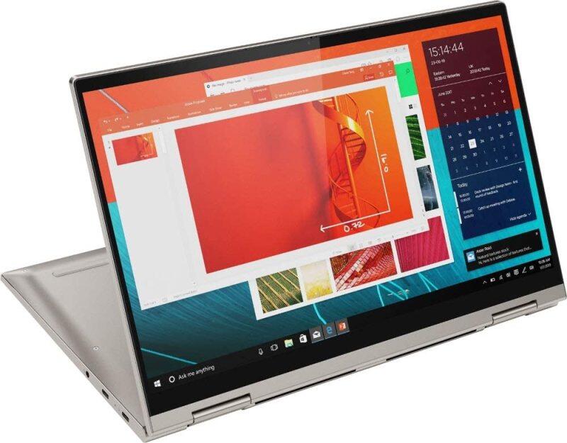 2020 Lenovo Yoga C740 14 FHD IPS Touchscreen Premium 2-in-1 Laptop, 10th Gen Intel Quad Core i5-10210U, 8GB RAM, 256GB PCIe SSD, Backlit Keyboard, Fingerprint Reader, Windows 10, Aluminum Chassis Malaysia