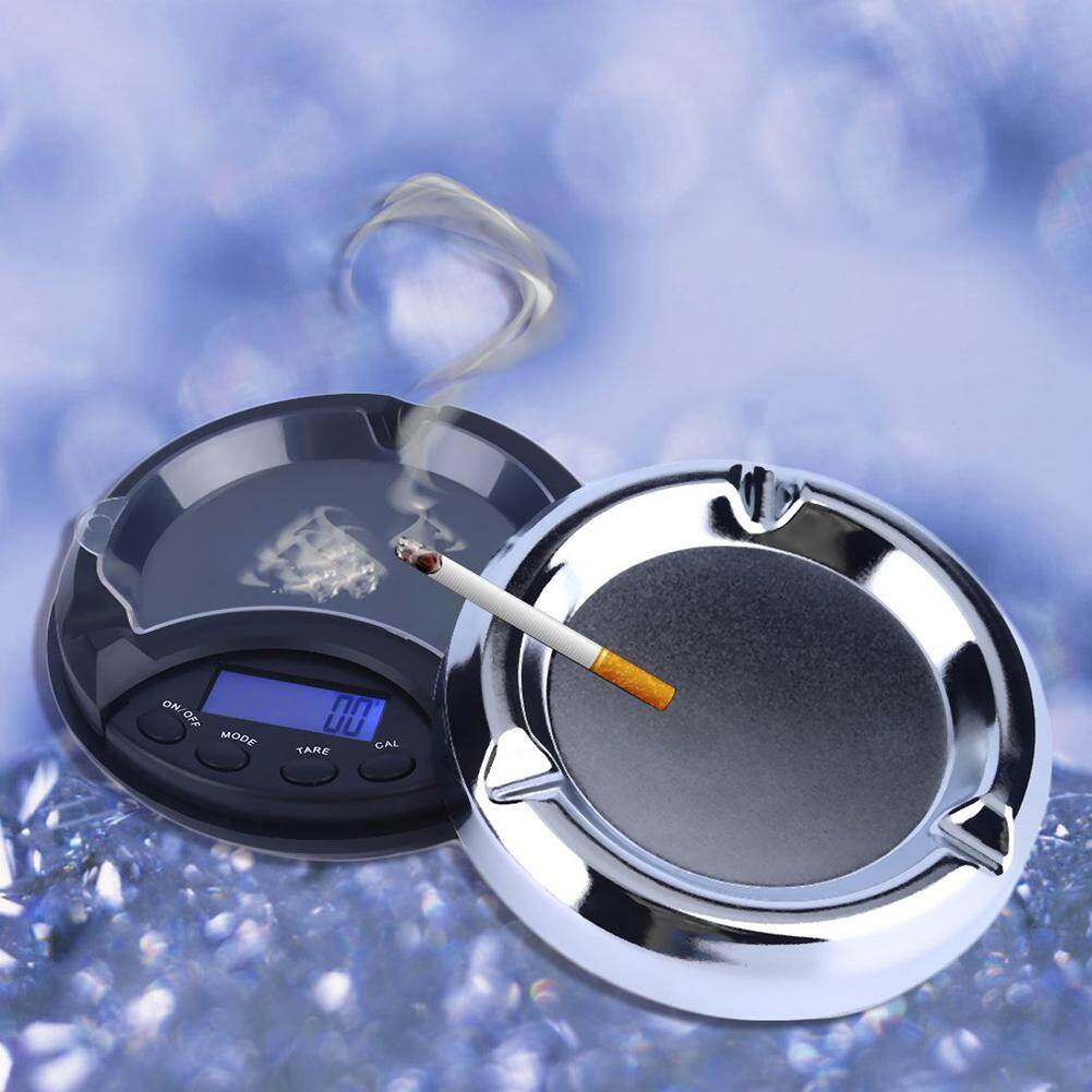 muduan® Mini 500g/0.1g Ashtray Backlight LCD Display Jewelry Electronic Digital Scale