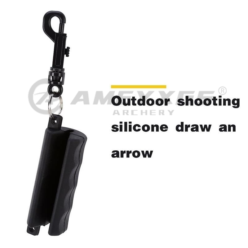 AMEYXGS 1/2pcs Silicone Arrow Puller for Target Bow Shooting Remover Recurve Bow Longbow Compound Bow