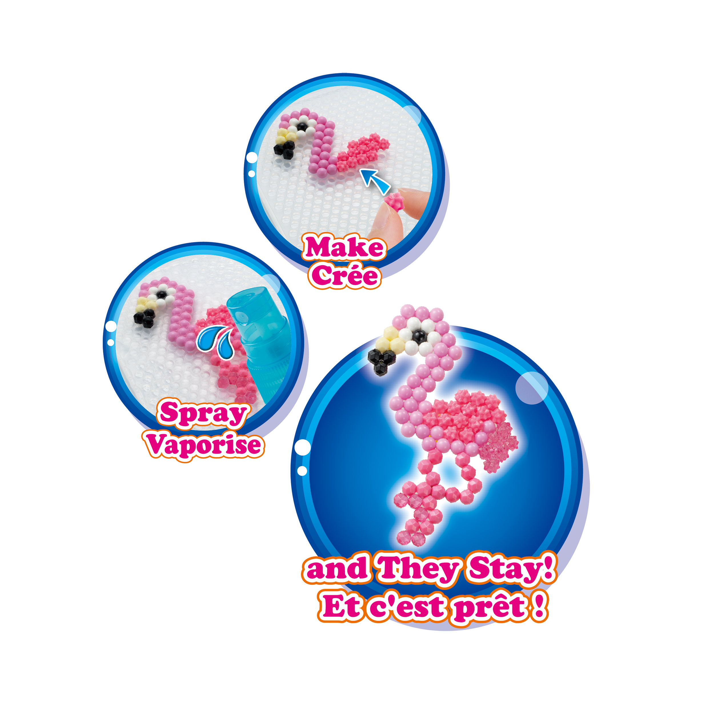 Aquabeads Safari Salvaje – Set De Más De 1800 Abalorios Para Crear Escenas 3D, Incluye Plantillas Y Pulverizador, Regalo Creativo Para Niños +4 Años
