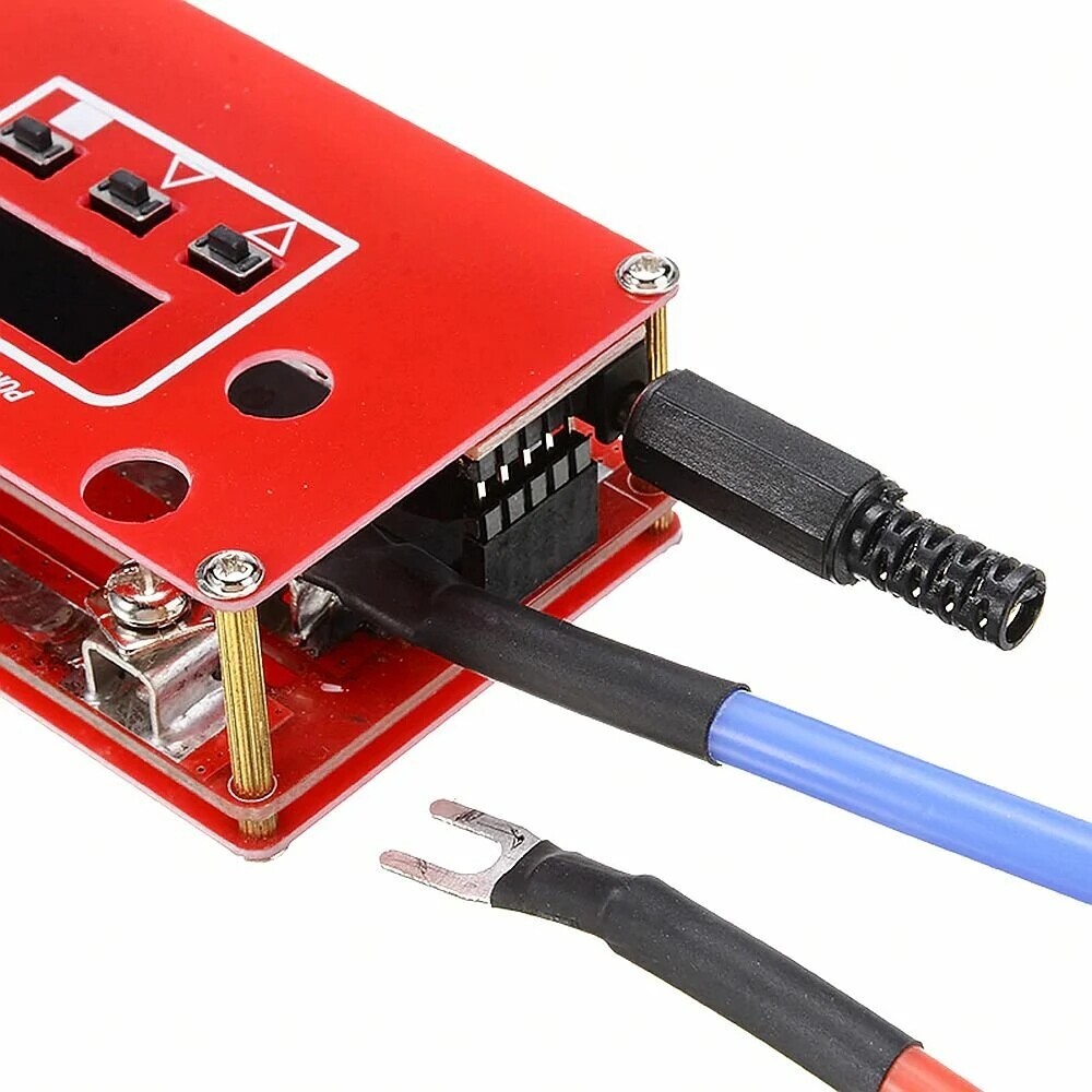 Máy Máy Hàn Điểm Mini Tự Động Agoal, Có Chế Độ Hàn Cảm Ứng Tự Động Màn Hình LCD Cho Pin 18650, Ắc Quy Xe 12V