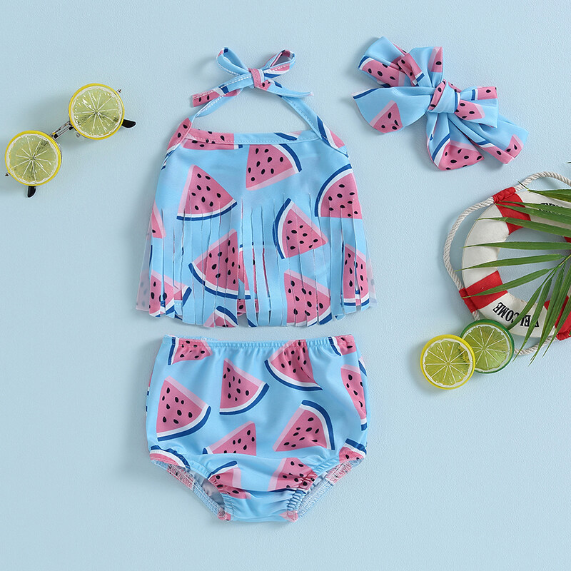 Infant watermelon hot sale bathing suit