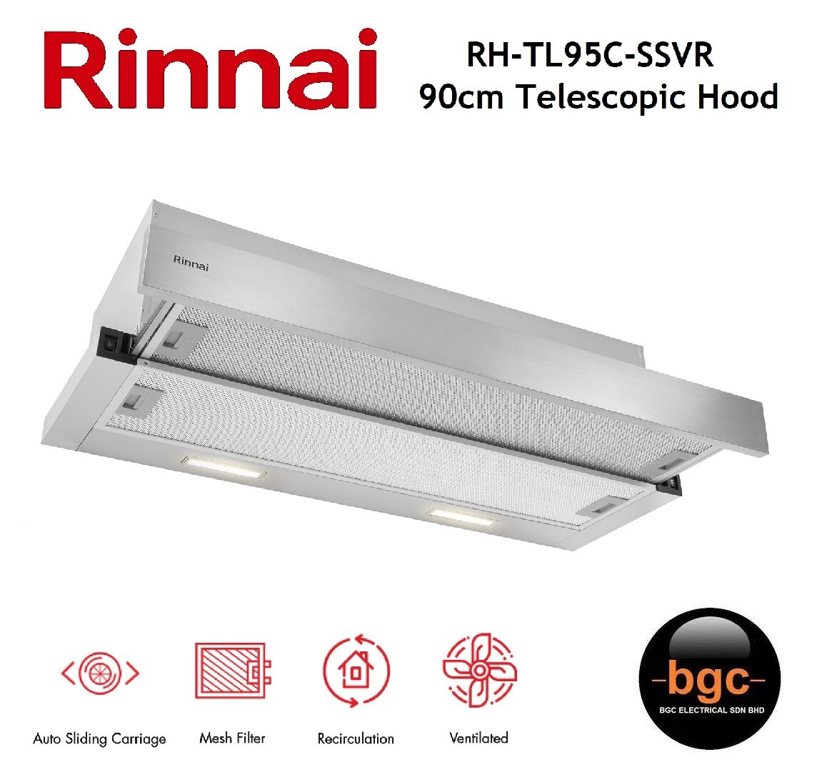 rinnai telescopic hood