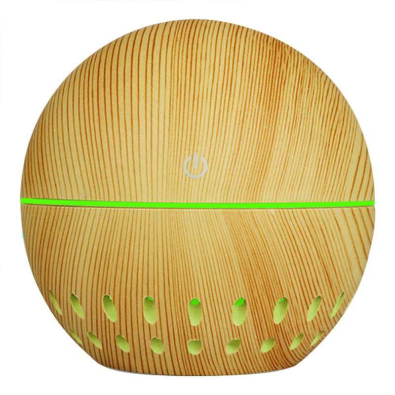 〔questionno〕130mL Wood Grain USB Aroma Essential Oil Diffuser Ultrasonic Air Humidifier(READY STOCK & COD & LOW PRICE & HIGH QUALITY) Singapore