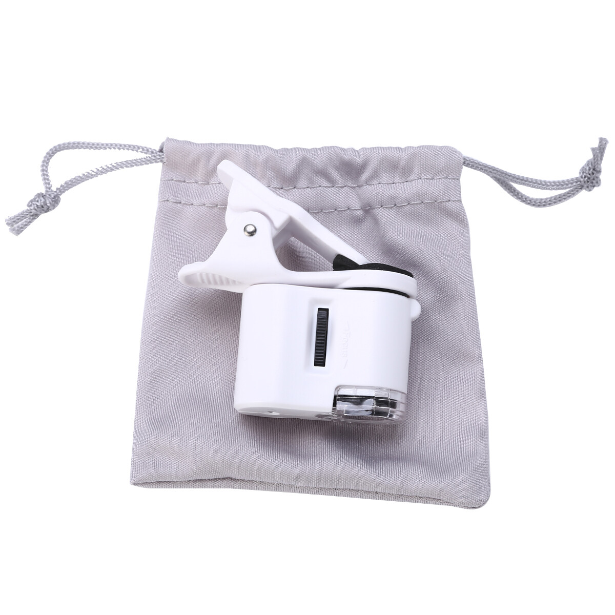 Kính Hiển Vi Điện Thoại Di Động Thông Minh BOKALI, 1 Chiếc Kẹp Camera Siêu Nhỏ Phóng To 60X Có Đèn LED