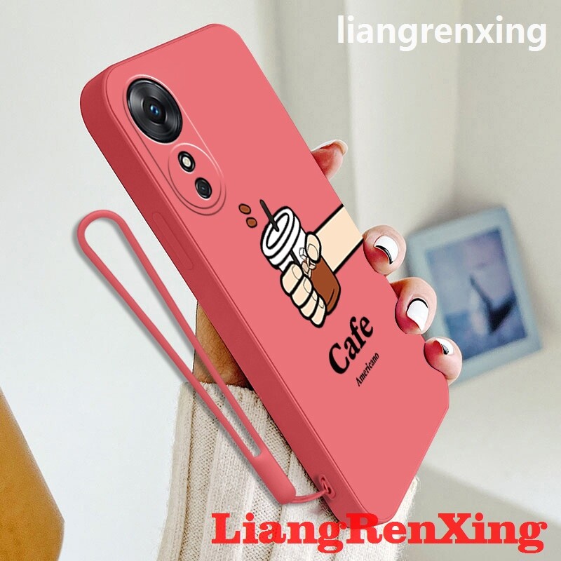 Casing oppo a17 oppo a17k 5g 2022 phone case softcase liquid silicone protector smooth shockproof bumper cover new design ytsnkf02