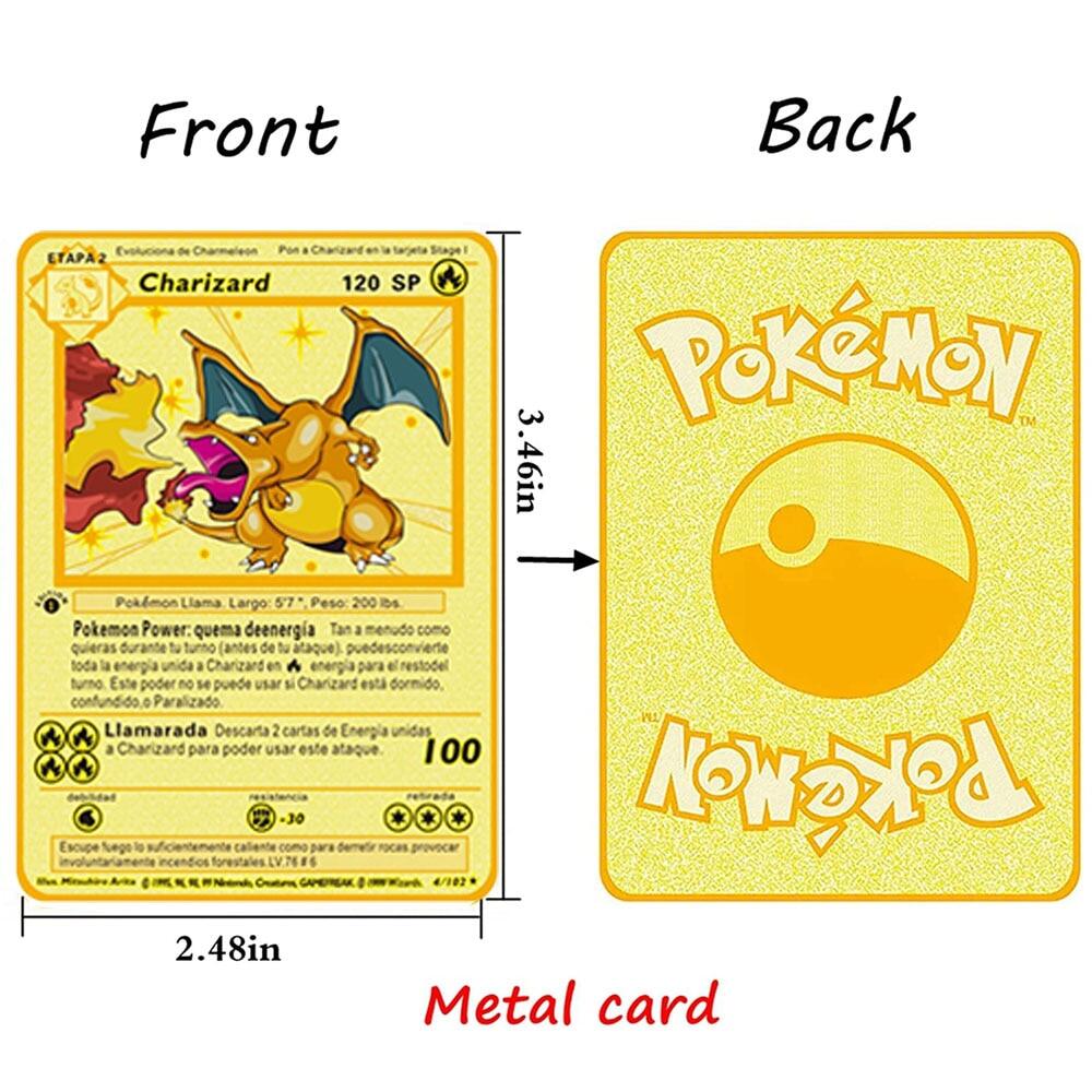 183200Point PS Raichu Pokemon Gold Metal Super Card Blastoise