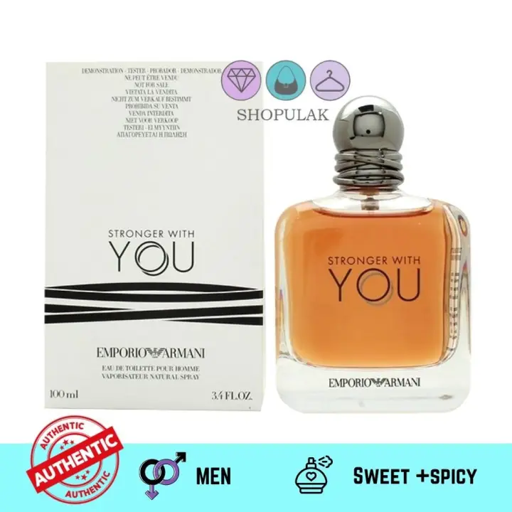 emporio armani stronger with you edt 100 ml