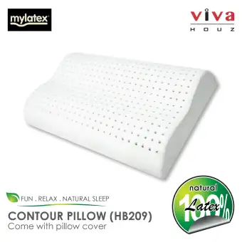Mylatex Contour Pillow 100 Natural Latex Neck Care Support