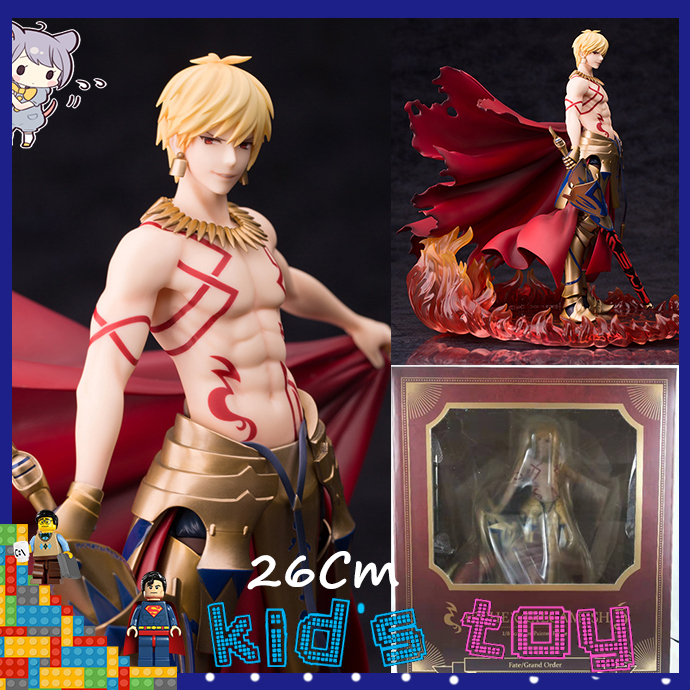 Kid's Toy 26CM Gilgamesh Action Figure Fate/stay night PVC Collection Model toys for kids gift
