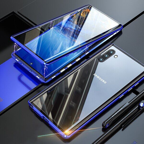 1 360 protect glass phone case for samsung galaxy s23 s22 ultra s21 s20 fe s9 s10 note 8 9 10 20 lite plus a72 magnetic back cover