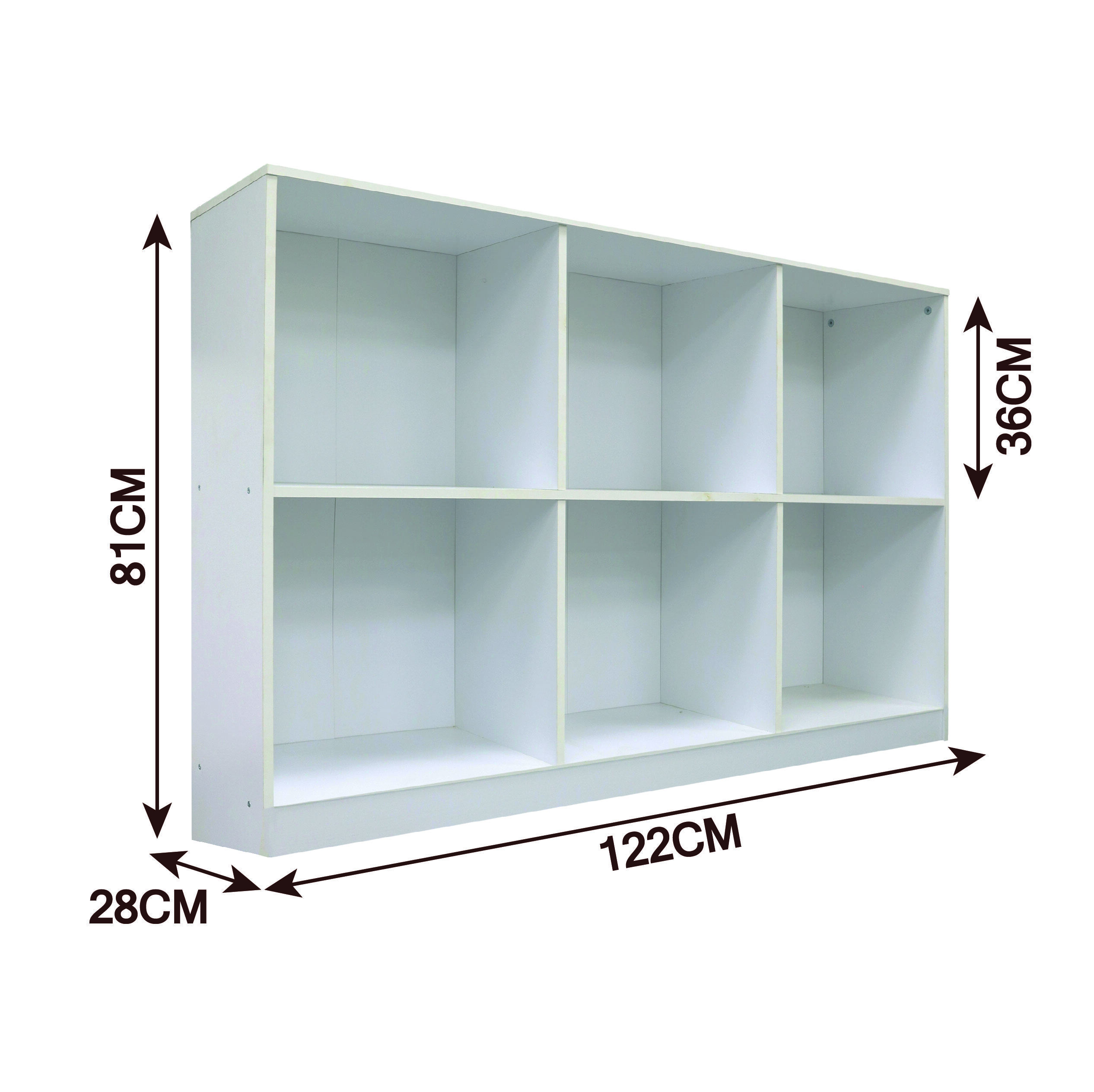 MR.RTA Office File Cabinet 6 Tier/A4 Bookshelf/Rak Buku 6 Tingkat/Home ...