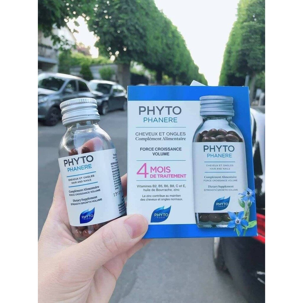 Bill Pháp - Viên uông mọc tóc Phyto mẫu mới