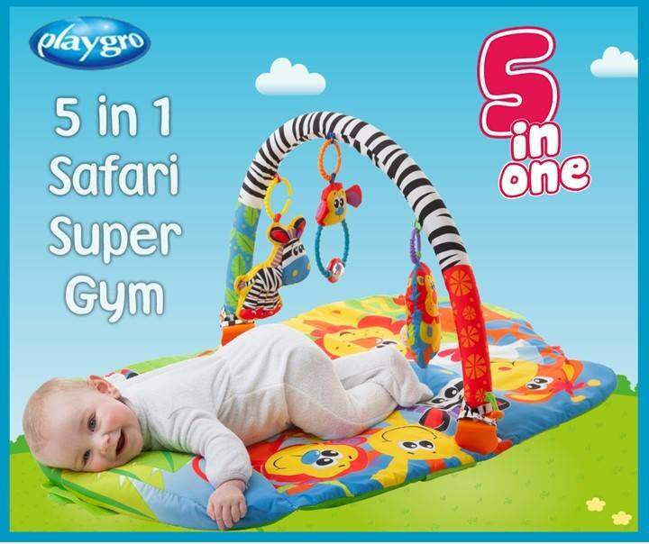 playgro 5 in 1 safari gym