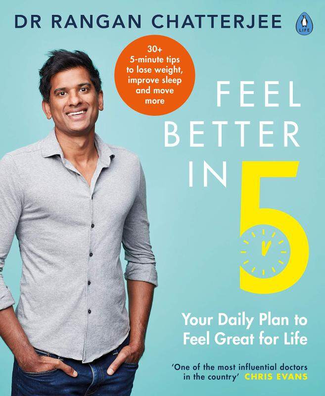 BORDERS Feel Better In 5: Your daily plan to supercharge your health Paperback by Dr Rangan Chatterjee (Author) Malaysia