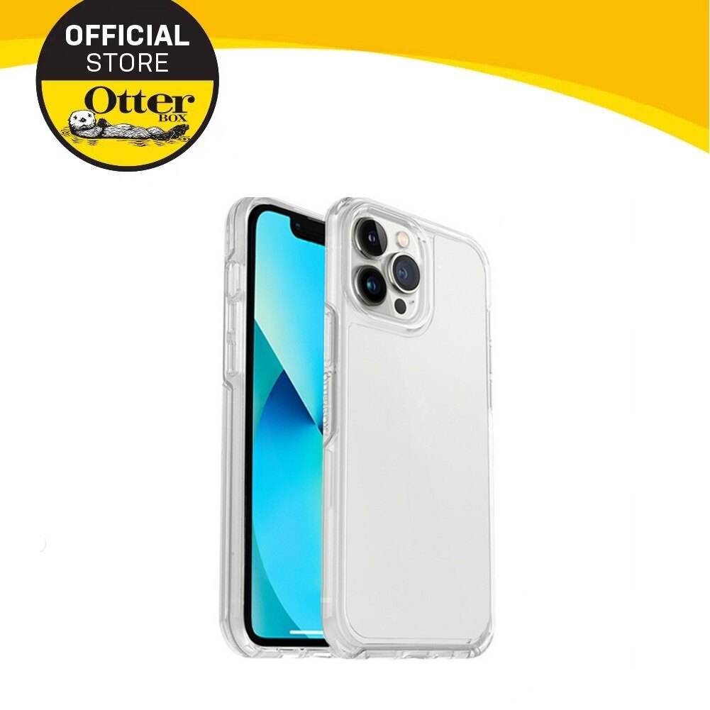 Otterbox symmetry clear / stardust series for iphone 15 pro max 14 pro max / 14 pro / 14 plus / 14 / 13 12 11 pro max phone case