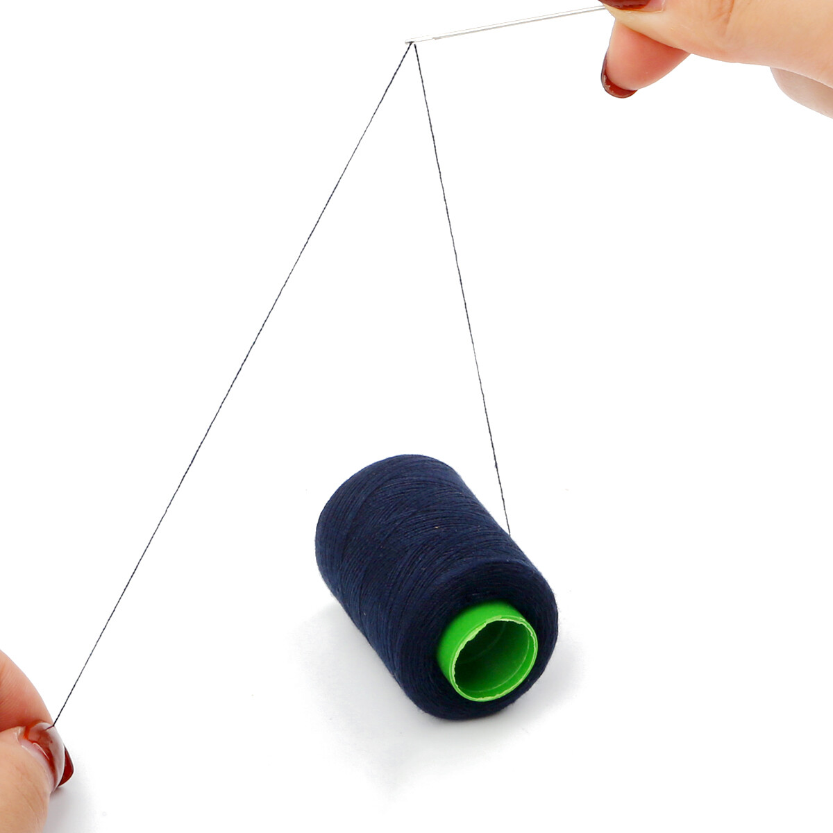 Chỉ Polyester Cầm Tay 300M 24 Màu Chỉ Thêu Máy May Phụ Kiện May Tự Làm
