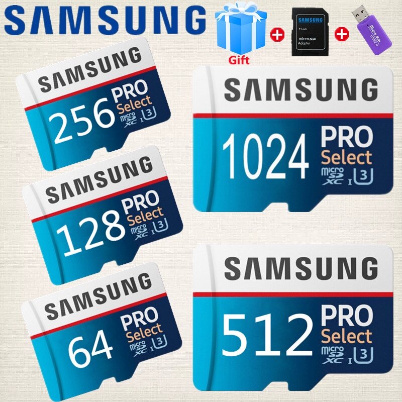 Readystock + Miễn Phí Vận Chuyển + COD Thẻ Nhớ Samsung Thẻ Nhớ 1024GB