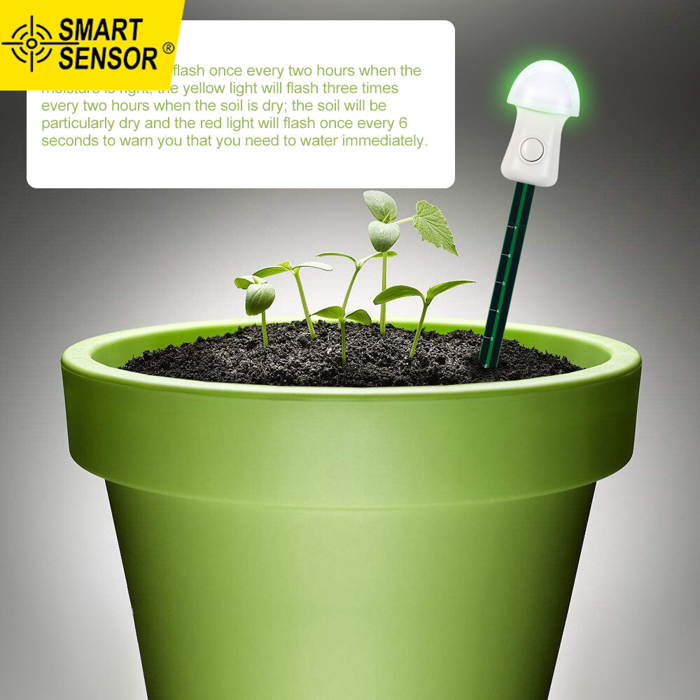 Smart Sensor Soil Moisture Meter Hygrometer Moisture Bar Plant Moisture Sensor Moisture Detector