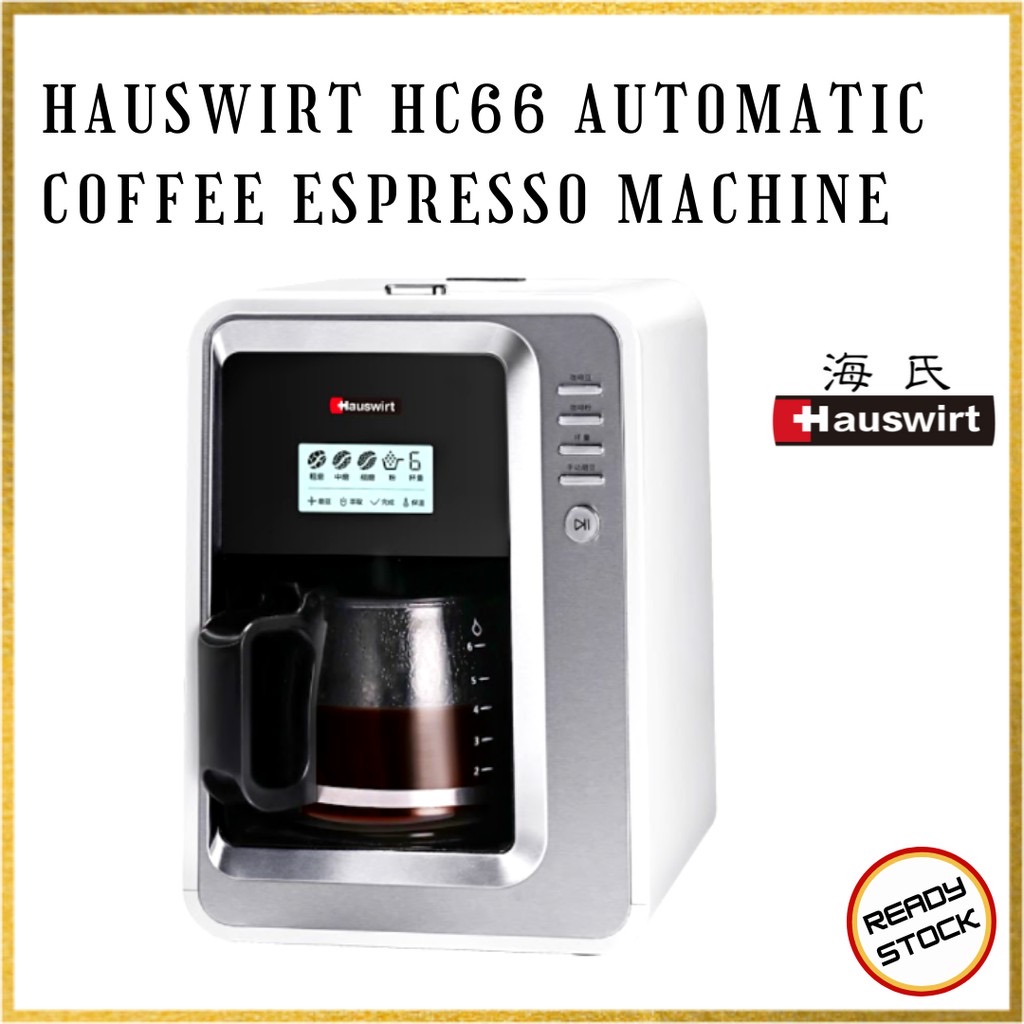 Hauswirt HC66 Coffee Machine, Fully 