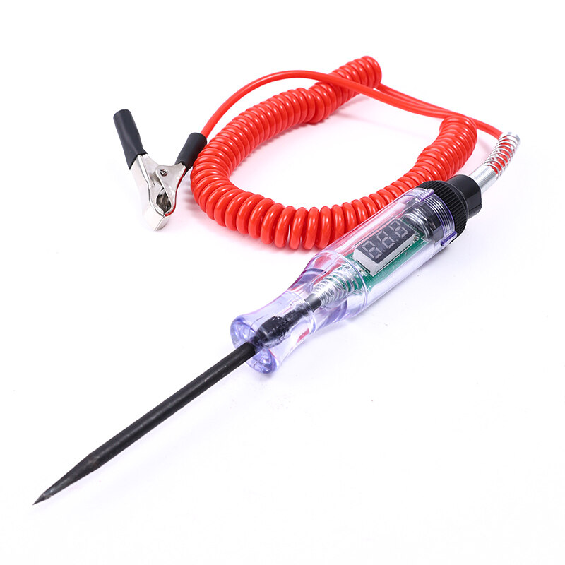 6V-24V DC Car Truck Voltage Circuit Tester Digital Display Long Probe ...