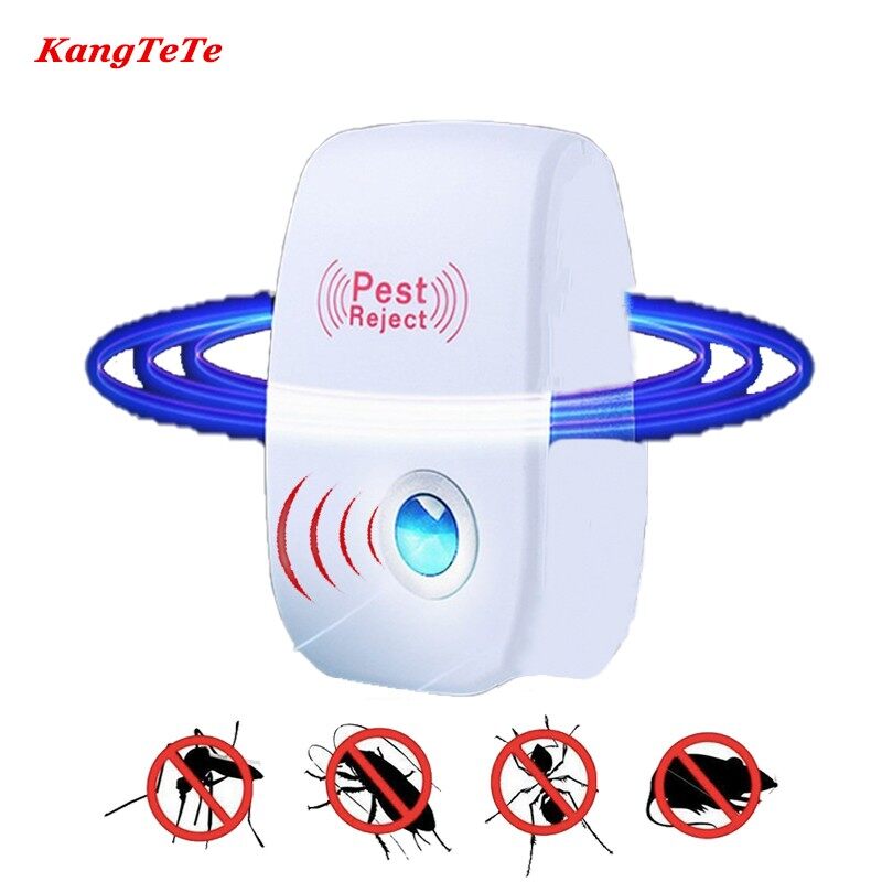 Siêu âm chuột gián đuổi muỗi côn trùng đuổi nhện nhà Thiết bị dụng cụ đuổi sâu bọ Pest exterminator