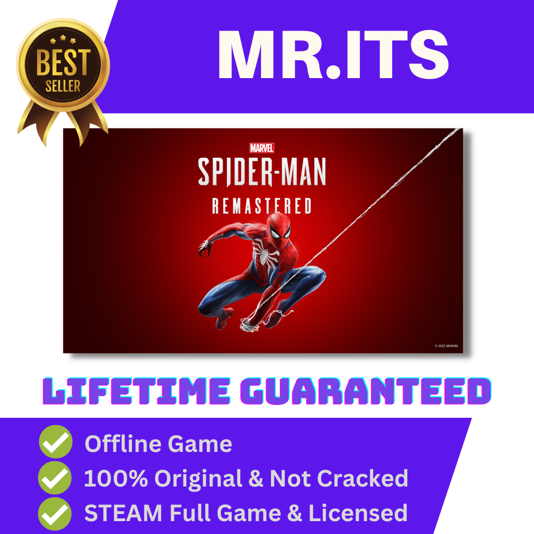 Marvels Spider Man Remastered Steam Original Offline Pc Game Lazada